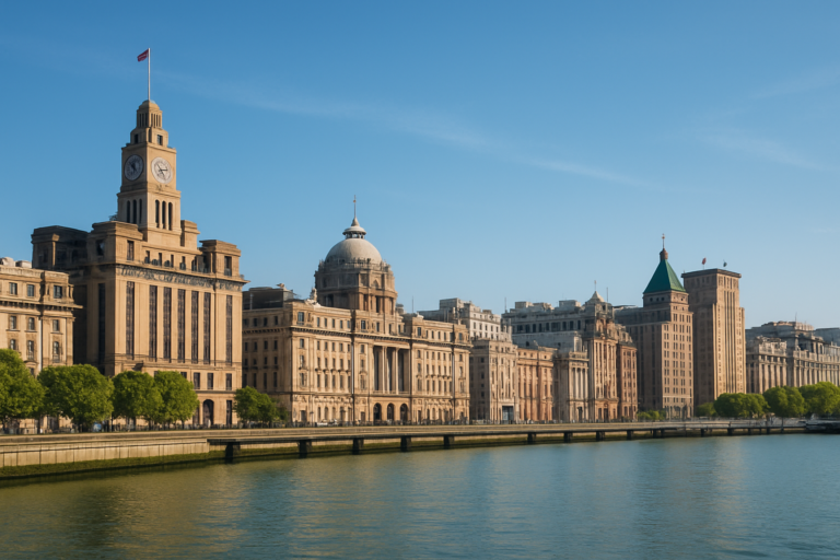 Il Bund di Shanghai