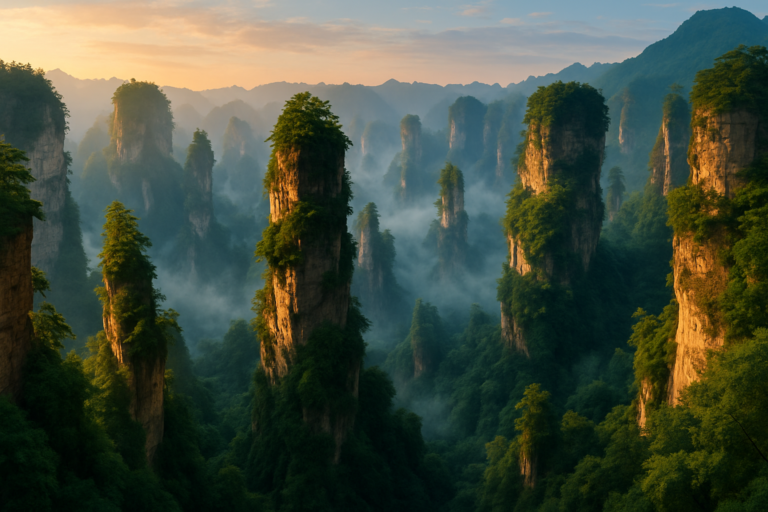 Itinerario Cina — i pilastri di Zhangjiajie