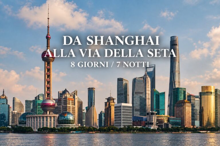 Da Shanghai alla Via della Seta – tour Cina 8 giorni Da Shanghai alla Via della Seta: tour di gruppo in Cina di 8 giorni – Shanghai, Pechino e Xi’an
