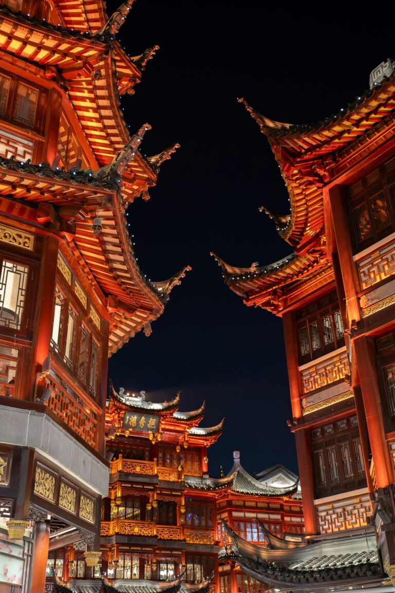 Architetture tradizionali nella Città Vecchia di Shanghai Architetture tradizionali nella Città Vecchia di Shanghai